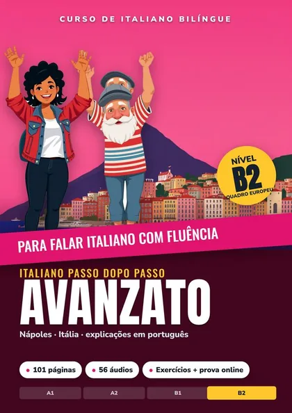 Capa Italiano Passo dopo Passo B2
