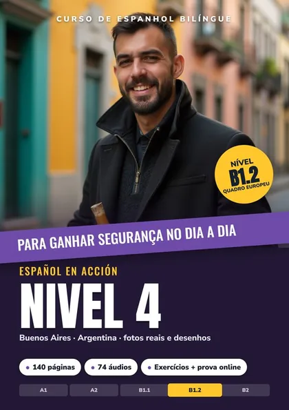 Capa Español en Acción Nivel 4